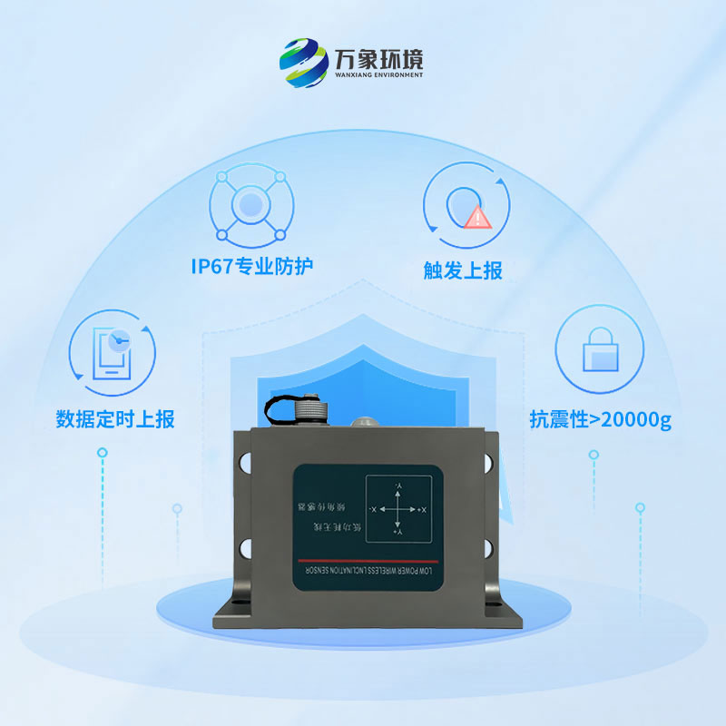 ??低功耗傾角傳感器可用于地鐵隧道、地災(zāi)邊坡監(jiān)測